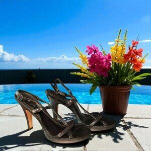 Cole Haan Strappy Slingback Heels